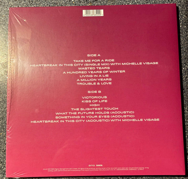 Image of Back Cover of 1144044S: LP - STEPS, What The Future Holds Pt. 2 (BMG; 4050538684209, UK 2021, Gatefold, Inner, Pink Splattered Clear)   VG+/EX