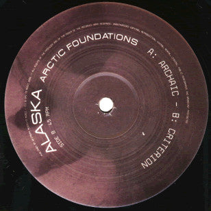 Image of Label Cover of 4xLP - G+/G+ - ALASKA, Arctic Foundations (13 Music; 13MUSIC 001LP, UK 2006, Picture Sleeve, 4 Inners), Large scuff mark on B1, light fogging on F1, light marks otherwise. Slip quite worn with creasing and marks.,  - 1316051C