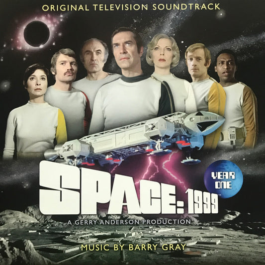 Image of Front Cover of 1134103E: 2xLP - BARRY GRAY, Space: 1999 Year One Original Television Soundtrack (Silva Screen; SILLP 1642, UK & Ireland , Gatefold, White Vinyl)   NEW/NEW