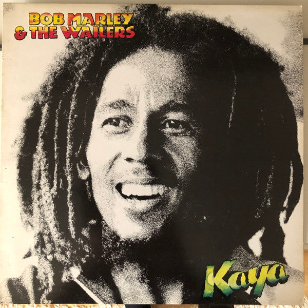 Image of Front Cover of 4845088S: LP - BOB MARLEY AND THE WAILERS, Kaya (Island Records; ILPS 9517, UK 1978, Company Inner, No "EMI" on labels.) Small sticker tear on top corner of cover.  VG/VG+