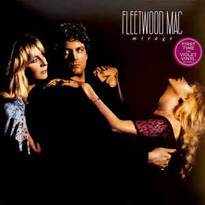 Image of Front Cover of LP - VG+/VG+ - FLEETWOOD MAC, Mirage (Warner Records; RCV123607, Europe 2019 Reissue, Inner, Violet Vinyl), ,  - 2246312S
