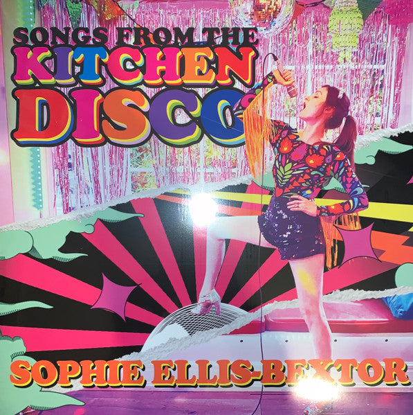 Image of Front Cover of 2344220S: 2xLP - SOPHIE ELLIS-BEXTOR, Songs From The Kitchen Disco (EBGB's; EBGBSLP006X, UK 2020, Gatefold, 2 Inners, Pink Vinyl, No Signed Setlist) Excellent copy. No signed card.   VG+/VG+