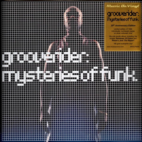 Image of Front Cover of 1134120E: 3xLP - GROOVERIDER, Mysteries of Funk (Music On Vinyl; MOVLP3400, Europe 2023, Picture Sleeve, 3 Inners, Silver Vinyl)   NEW/NEW