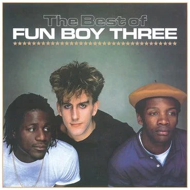 Image of Front Cover of 4824284E: LP - FUN BOY THREE, The Best Of Fun Boy Three (Chrysalis Catalogue; CRV1462, Europe 2022 Reissue, Inner, Green Vinyl, Record Store Day 2022 Release) Opened Instore, Still In Stickered Shrinkwrap  EX/EX