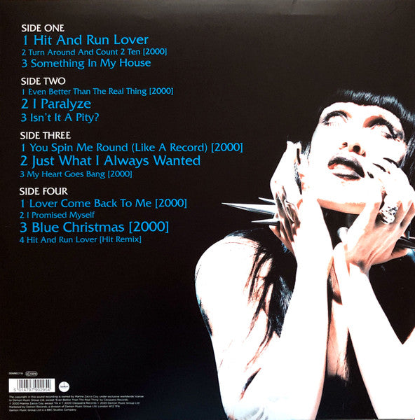 Image of Back Cover of 1144253S: 2xLP - DEAD OR ALIVE, Fragile (Demon Records; DEMREC718, UK, Europe & US 2020, 2 Inners, Red Vinyl.)   VG+/VG+