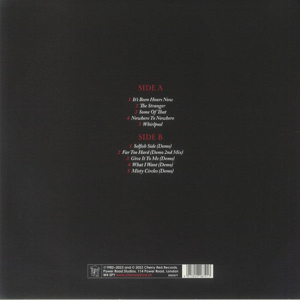 Image of Back Cover of LP - VG/VG - DEAD OR ALIVE, Let Them Drag My Soul Away (Cherry Red; BRED879, UK 2023, Inner, Red Vinyl), ,  - 1226056E
