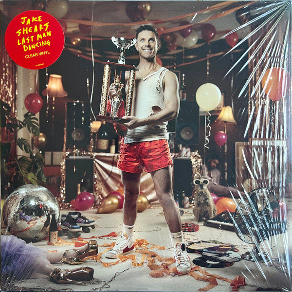Image of Front Cover of LP - EX/EX - JAKE SHEARS, Last Man Dancing (Mute; STUMM487, Europe 2023, Inner, Clear Vinyl. Scissor Sisters), Still In Opened Shrinkwrap With Hype Sticker,  - 1316017C