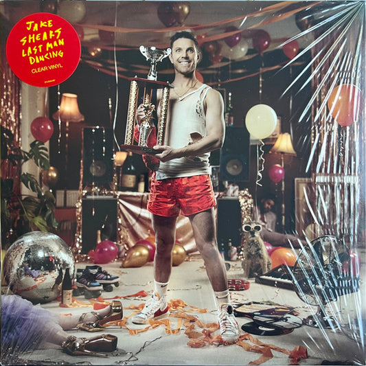 Image of Front Cover of LP - EX/EX - JAKE SHEARS, Last Man Dancing (Mute; STUMM487, Europe 2023, Inner, Clear Vinyl. Scissor Sisters), Still In Opened Shrinkwrap With Hype Sticker,  - 1316017C