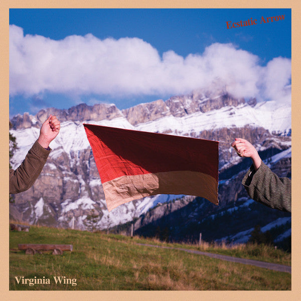 Image of Front Cover of 1134167E: LP - VIRGINIA WING, Ecstatic Arrow (Fire Records; FIRELP490,  2018, Booklet, 2 Posters, Blue Vinyl, Download Code)   NEW/NEW