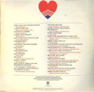 Image of Back Cover of LP - VG+/G+ - VARIOUS, Sgt. Pepper's Lonely Hearts Club Band (A&M Records; AMLZ 66600, UK 1978, Hype Stickered Gatefold Sleeve, 2 Inners, Poster, Pink Vinyl.), Strong G+ one big surface mark on first disc. No hype sticker.,  - 1946108S