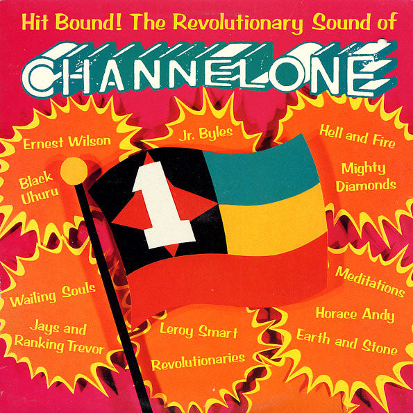 Image of Front Cover of 5124237E: LP - VARIOUS ARTISTS, Hit Bound! The Revolutionary Sound Of Channel One (Heartbeat Records; HB 43, US 1989)   VG+/VG