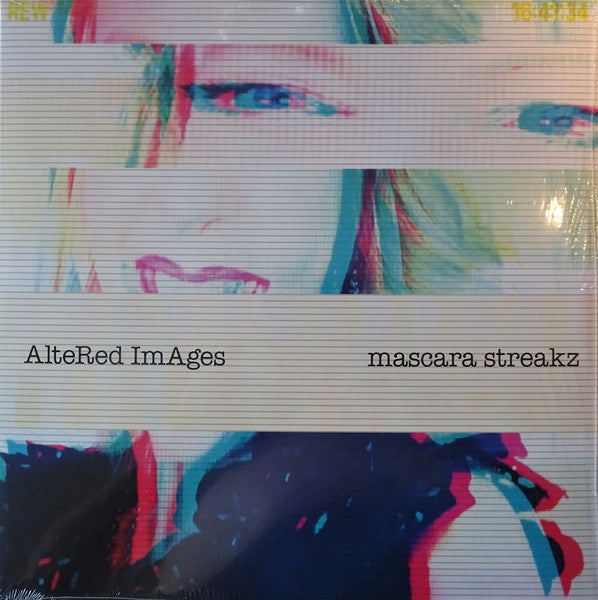 Image of Front Cover of 1144405S: LP - ALTERED IMAGES, Mascara Streakz (Cooking Vinyl; COOKLP825, UK 2022, Inner, Red Transparent Vinyl, OBI Strip) 139/200  VG+/VG+