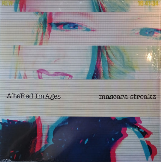 Image of Front Cover of 1144405S: LP - ALTERED IMAGES, Mascara Streakz (Cooking Vinyl; COOKLP825, UK 2022, Inner, Red Transparent Vinyl, OBI Strip) 139/200  VG+/VG+