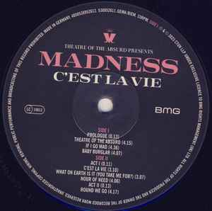 Image of Label Cover of 2xLP - EX/EX - MADNESS, Theatre Of The Absurd Presents C�est La Vie (BMG; 538955270, Worldwide 2023, 2 Inners), Opened Instore, Still In Stickered Shrinkwrap,  - 4146175S