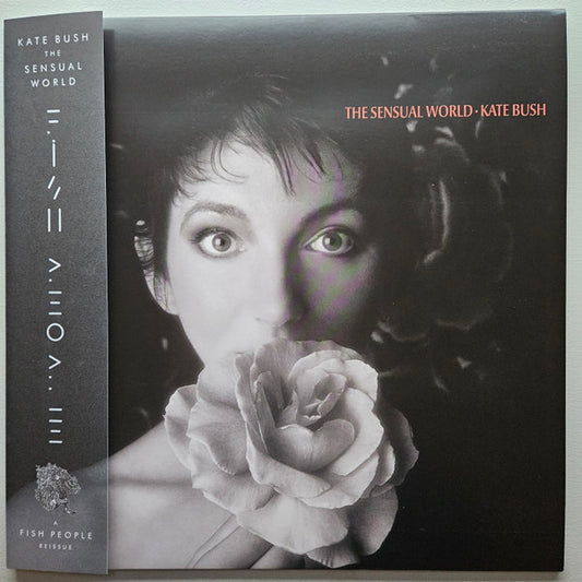 Image of Front Cover of LP - VG+/VG+ - KATE BUSH, The Sensual World (Fish People; 5057998201044, Worldwide 2023 Reissue, Inner, 180 Gram Solid White / Black Mix [Ash Grey] Vinyl, with Obi), ,  - 4346370S