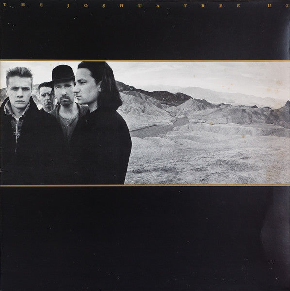 Image of Front Cover of LP - VG/VG - U2, The Joshua Tree (Island Records; U26, UK 1987, Gatefold, Black Inner & Insert, PRS Pressing. ), Hairlines, edge wear,  - 2846115S