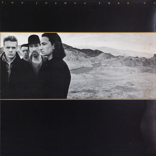 Image of Front Cover of LP - VG/VG - U2, The Joshua Tree (Island Records; U26, UK 1987, Gatefold, Black Inner & Insert, PRS Pressing. ), Hairlines, edge wear,  - 2846115S