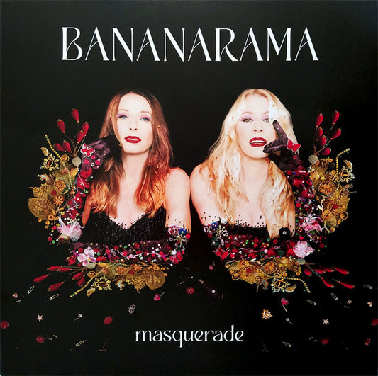 Image of Front Cover of 1144458S: LP - BANANARAMA, Masquerade (In Synk; SYNK25V, UK 2022, Inner, Red Transparent)   VG+/VG+