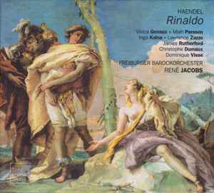 Image of Front Cover of 1134195E: 3xCD - HAENDEL, Rinaldo (Harmonia Mundi; HMC 901796.98, Germany 2003, Box Set, Booklet)   VG+/VG+