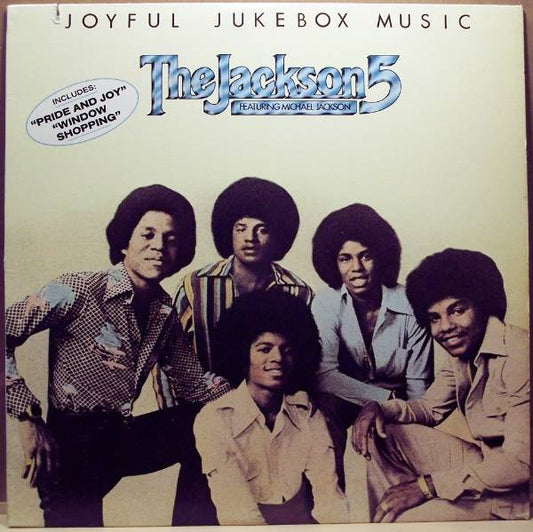 Image of Front Cover of 1124405E: LP - THE JACKSON 5, Joyful Jukebox Music (Motown; 5338ML, US 1984 Reissue, Picture Sleeve, Company Inner) SEALED  VG+/M