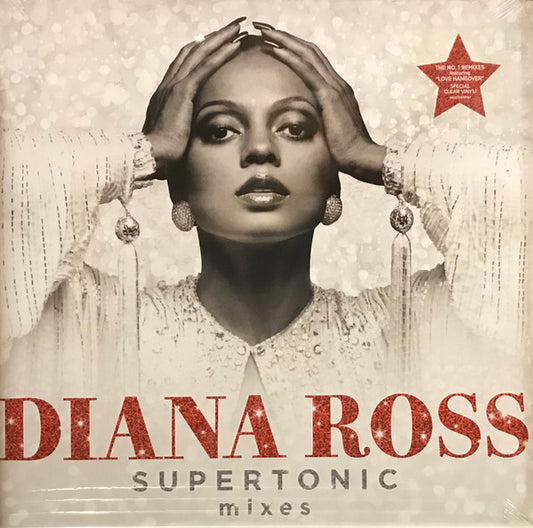 Image of Front Cover of 1124411E: LP - DIANA ROSS, Supertonic Mixes (Universal Music; 00602508731167, Europe 2020, Picture Sleeve, Clear Vinyl) Corner Bump, Looks Unplayed  VG+/EX