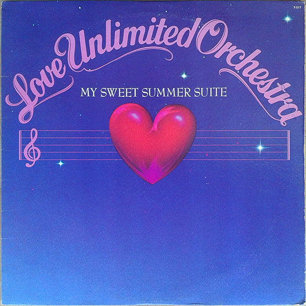 Image of Front Cover of LP - G+/VG - LOVE UNLIMITED ORCHESTRA, My Sweet Summer Suite (20th Century Records; T-517, US 1976, Picture Sleeve), Light marks. Ringwear on sleeve. Cut out corner. Evidence of previous price sticker.,  - 1226096E