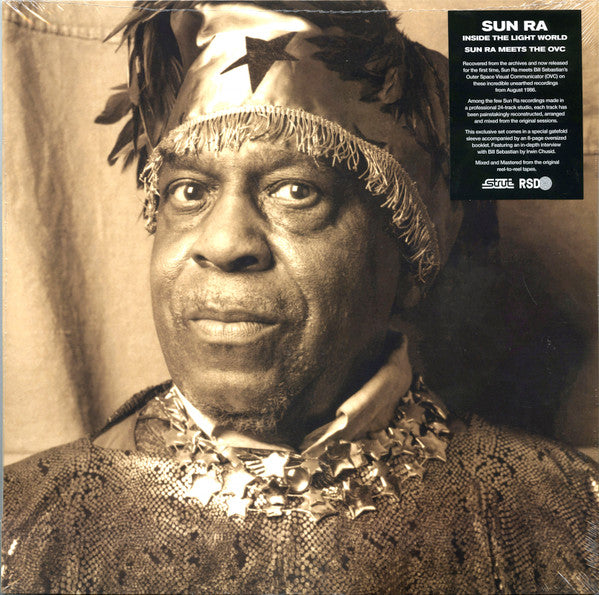 Image of Front Cover of 1554693S: 2xLP - SUN RA, Inside The Light World: Sun Ra Meets The OVC (Strut Records; STRUT288LP, Worldwide 2024, Triple Gatefold, Booklet, Record Store Day 2024)   NEW/NEW