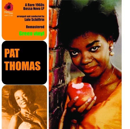 Image of Front Cover of 1634101E: LP - PAT THOMAS FEATURING LALO SCHIFRIN, Desafinado (Poppydisc; POPPYLP038, Worldwide 2024, Green Vinyl)   NEW/NEW