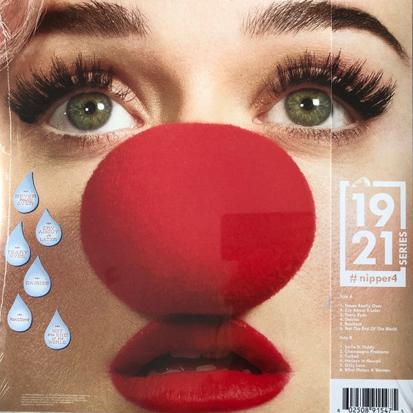 Image of Back Cover of 1144514S: LP - KATY PERRY, Smile (Capitol Records; 0891547, UK 2020, Gatefold, Inner, Limited Edition, Numbered, Red Translucent) No. 0491/1000  VG+/VG+