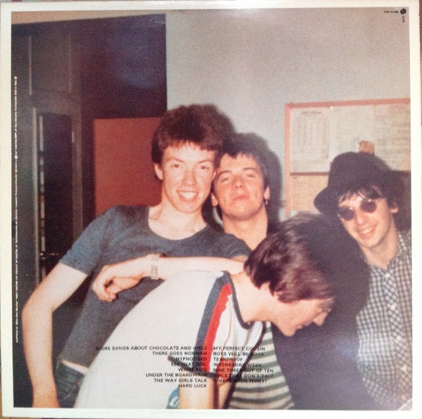Image of Back Cover of LP - VG+/VG+ - THE UNDERTONES, Hypnotised (Sire; SRK 6088, UK 1980, Inner, No Lobster Stencil), Light edge wear.,  - 3516331C