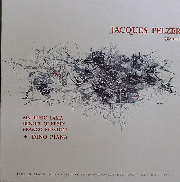 Image of Front Cover of 1124472E: LP - JACQUES PELZER QUARTET, Jacques Pelzer Quartet (Rearward; RW134 LP, Italy 2009 Reissue, Picture Sleeve, 180 Gram Vinyl) Still in shrink.  EX/VG+