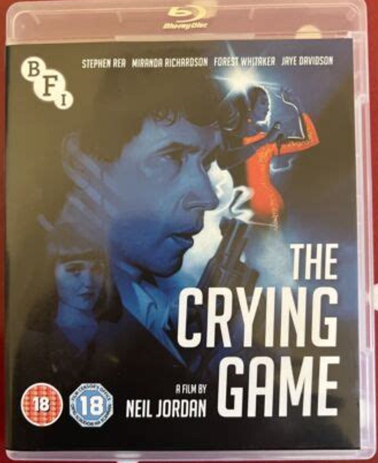 Image of Front Cover of Blu-Ray - VG+/VG+ - NEIL JORDAN, The Crying Game (BFI; BFIB1255, UK Reissue, Booklet, With DVD), ,  - 3516141C