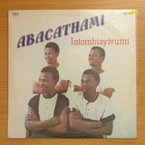 Image of Front Cover of 1124474E: LP - ABACATHAMI, Intombiayivumi (Gold; GXL 1000, UK , Picture Sleeve) Vinyl Strong VG only some light surface marks from storage. Cover looks ok - has some ringwear and a couple marks, downgraded though due to a patch of damage/peel to front.  G+/VG