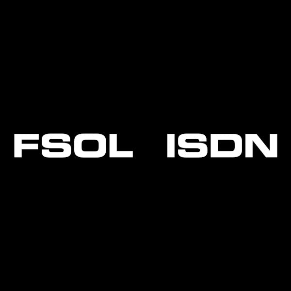 Image of Front Cover of 1754143S: 2xLP - FSOL (FUTURE SOUND OF LONDON), ISDN (Virgin; 5873344, Europe 2024, Clear Vinyl, Record Store Day 2024)   NEW/NEW