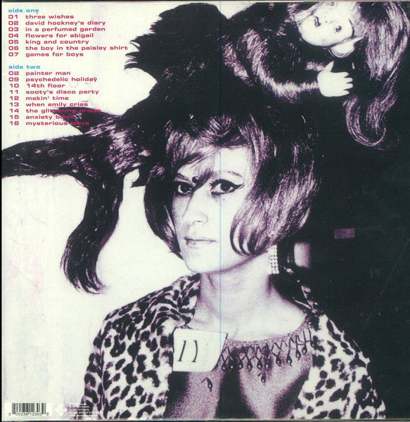 Image of Back Cover of LP - EX/VG+ - TELEVISION PERSONALITIES, They Could Have Been Bigger Than The Beatles (Fire Records; FIRELP230X, UK 2017 Reissue, Inner, Black & White Marbled Vinyl), Still in hype stickered shrinkwrap.,  - 2516150C
