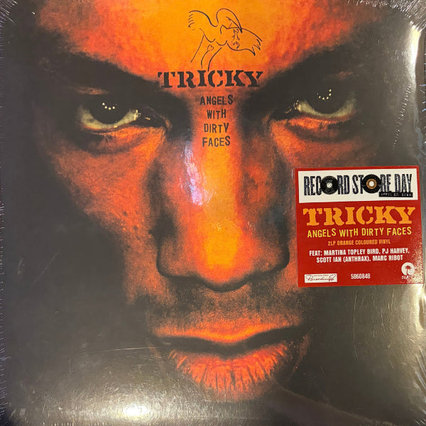 Image of Front Cover of 2xLP - NEW/NEW - TRICKY, Angels With Dirty Faces (Island Records; 5860848, Worldwide 2024, Record Store Day, Orange Translucent Vinyl), ,  - 3936076E