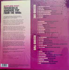 Image of Back Cover of 2xLP - NEW/NEW - VARIOUS ARTISTS, Ripples Presents Psychedelic Sunshine Pop From The 1960s (BMG; , Worldwide 2024), ,  - 3036103E