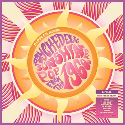 Image of Front Cover of 2xLP - NEW/NEW - VARIOUS ARTISTS, Ripples Presents Psychedelic Sunshine Pop From The 1960s (BMG; , Worldwide 2024), ,  - 3036103E