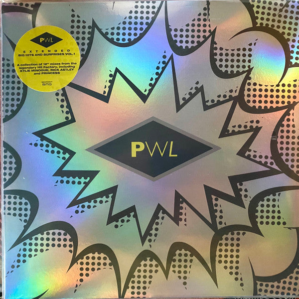 Image of Front Cover of 1124492E: LP - VARIOUS, PWL Extended (Big Hits And Surprises Vol.1) (PWL; BMGCAT845DLP1, UK 2023, 2 Inners)   VG+/VG+