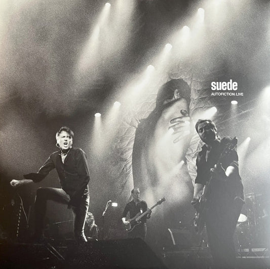 Image of Front Cover of 1534209E: LP - SUEDE, Autofiction: Live (BMG; 964005521, Europe 2024, Fold Out Sleeve, Grey Vinyl, Limited Edition)   NEW/NEW