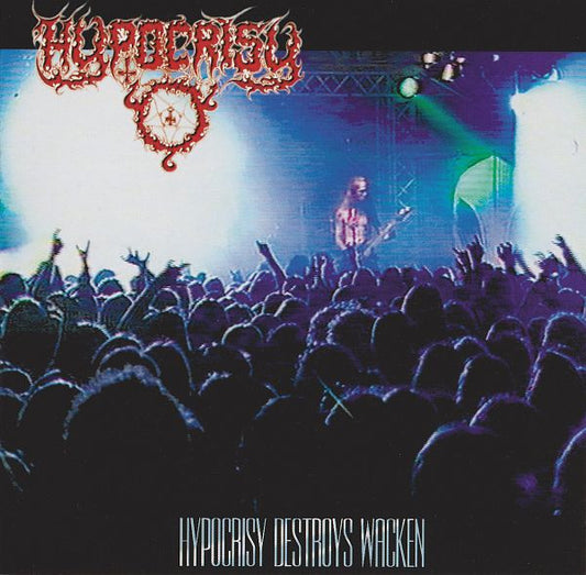 Image of Front Cover of 1134236E: 2xCD - HYPOCRISY, Hypocrisy Destroys Wacken (Nuclear Blast ; NB 2381-2, Germany 2009, Super Jewel Case)   VG+/VG+