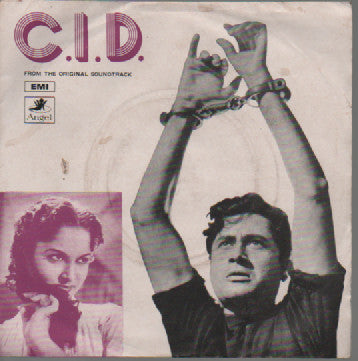 Image of Front Cover of 1124298E: 7" EP - O. P. NAYYAR, C.I.D. (Angel Records ; TAE 1358, India 1967, Picture Sleeve) Damage To Sleeve Opening, ring Wear, Shop Stamp On Rear Sleeve  VG/VG