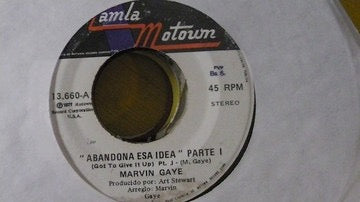 Image of Front Cover of 1214018C: 7" - MARVIN GAYE, Got To Give It Up (Tamla Motown; 13.660, Venezuela 1977) Venezualian sleeve   /G+