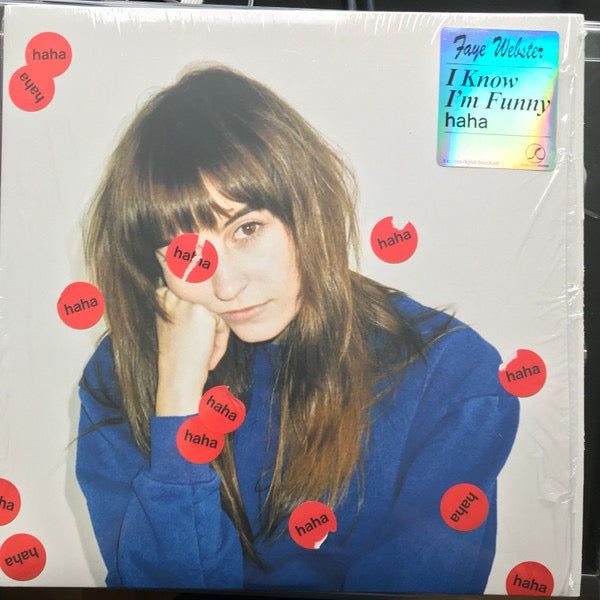 Image of Front Cover of LP - VG+/VG+ - FAYE WEBSTER, I Know I'm Funny Haha (Secretly Canadian; SC401, US 2021, Inner), Paper scuffs. Indents, creasing, light edge wear, small stains to inner.,  - 2226158E