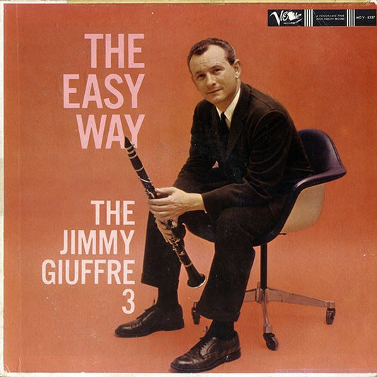 Image of Front Cover of 1224013E: LP - THE JIMMY GIUFFRE 3, The Easy Way (His Master's Voice; CLP 1344, UK 1959, Laminated Flipback Sleeve) Slight peeling back of lamination and small rips to art underneath. A few hairline marks to disc.  G+/VG