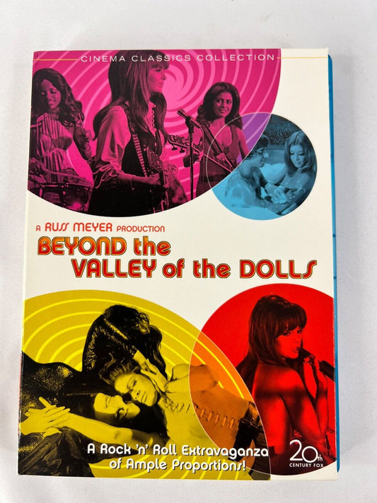 Image of Front Cover of 2xDVD - VG+/VG+ - RUSS MEYER, Beyond The Valley Of The Dolls (20th Century Fox; , US , Slipcase, Region 1 US), ,  - 0936008E