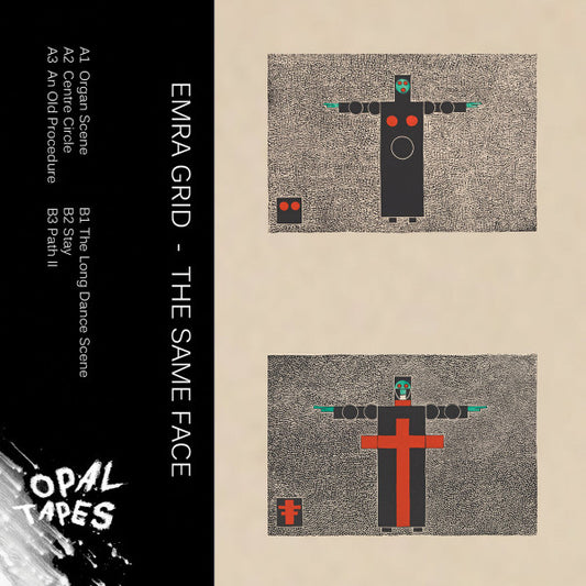 Image of Front Cover of 1154181S: Cassette - EMRA GRID, The Same Face (Opal Tapes; OPAL086, UK 2016)   VG+/VG+