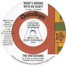 Image of Front Cover of 1224076E: 7" - THE INVITATIONS, Skiing In The Snow / What's Wrong With Me Baby (Outta Sight; OSV131, UK 2015, Plain sleeve)   /VG