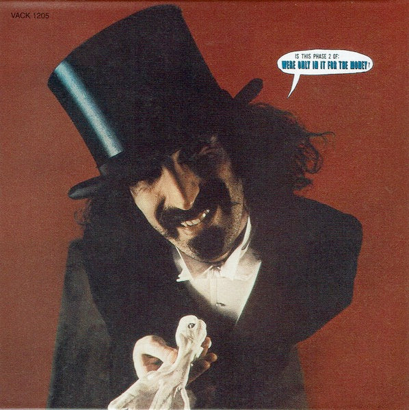 Image of Back Cover of 1214122C: CD - FRANK ZAPPA, Lumpy Gravy (Rykodisc; VACK-1205, Japan 2001 Reissue, CD in LP replica card gatefold sleeve) No OBI strip  VG+/VG+