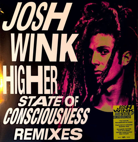 Image of Front Cover of 1534200E: 12" EP - JOSH WINK, Higher State Of Conciousness Erol Alkan Remix (Strictly Rhythm; 964000081, Worldwide 2024, Picture Sleeve, Splatter Vinyl, Limited to 750 copies.)   NEW/NEW